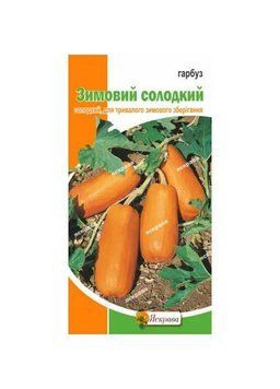 Гарбуз Яскрава Зимовий солодкий 2г Zxfry3737 фото