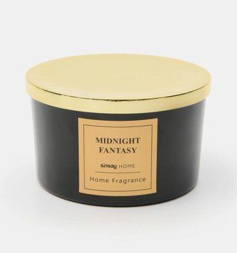 Свічка Sinsay Midnight Fantasy біла ароматична 380 г